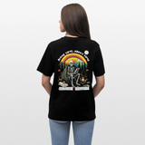 Tethyan, Skelet, 1st | Essential, Relaxed Fit Unisex Bio T-Shirt - Schwarz