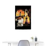 Morian, Leuchtturm, 1st | Poster 60x90 cm - Weiß