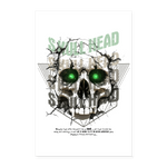 Gliesaron, Totenkopf, 1st | Poster 60x90 cm - Weiß