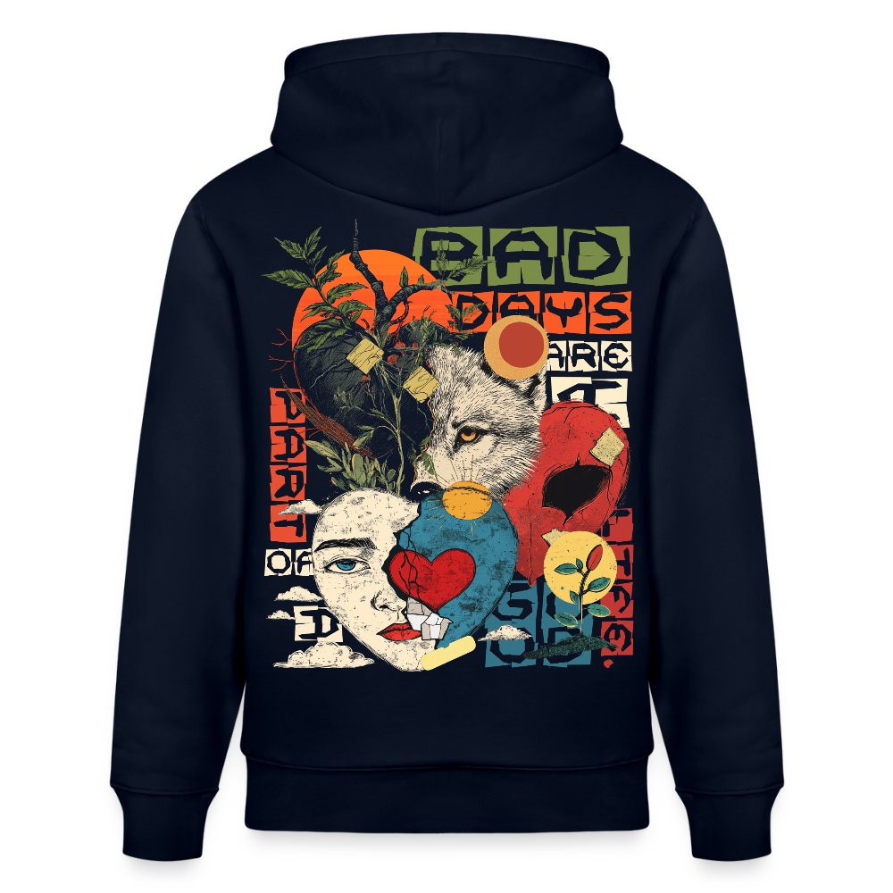 Eosan, Wolf, 1st | Cruiser, Unisex Bio-Hoodie - Navy