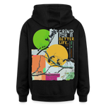 Draganis, Ameisen, 1st | Freshhood, Oversized Unisex Hoodie - Schwarz