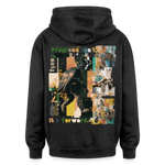 Xantherion, Schildkröte, 1st | Freshhood, Oversized Unisex Hoodie - Anthrazit