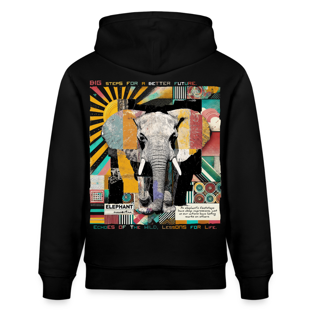 Thanatain, Elefant, 1st | Cruiser, Unisex Bio-Hoodie - Schwarz