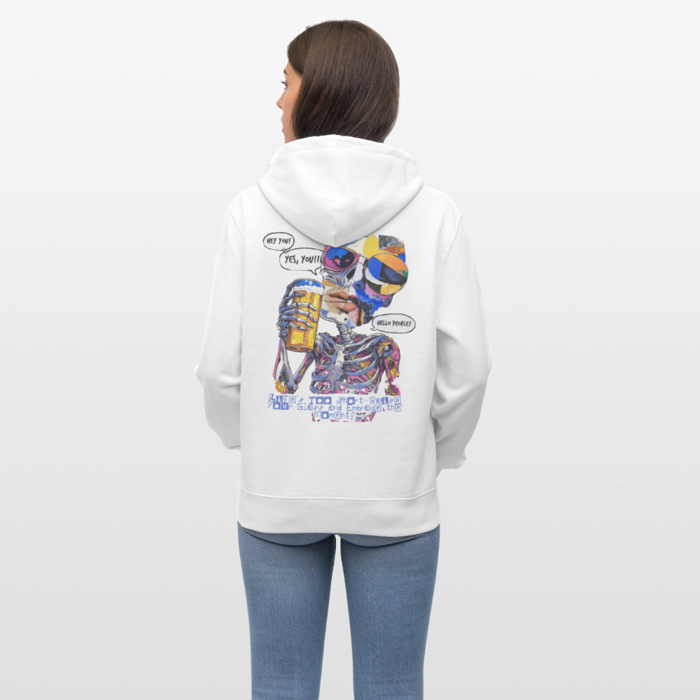 Vorthalos, Skelet, 1st | Cruiser, Unisex Bio-Hoodie - Weiß