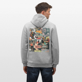 Aurelion, Office, 1st | Cruiser, Unisex Bio-Hoodie - Grau meliert
