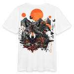 Vaermundis, Wolf, 1st | Teenager Bio T-Shirt - Weiß