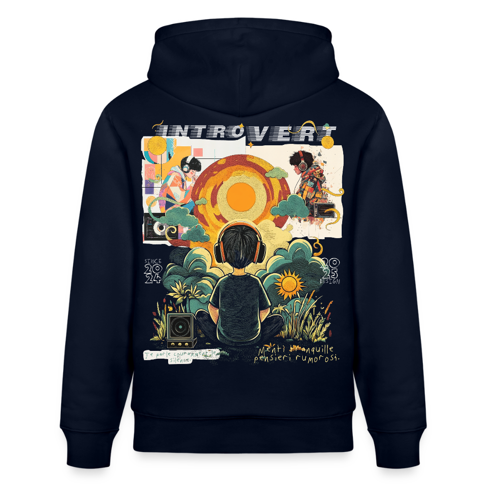 Hermesan, Kindheit, 1st | Cruiser, Unisex Bio-Hoodie - Navy