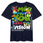 Thesean, Pinsel, 1st | Teenager Bio T-Shirt - Navy