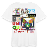 Orvathar, Fernseher, 1st | Teenager Bio T-Shirt - Weiß