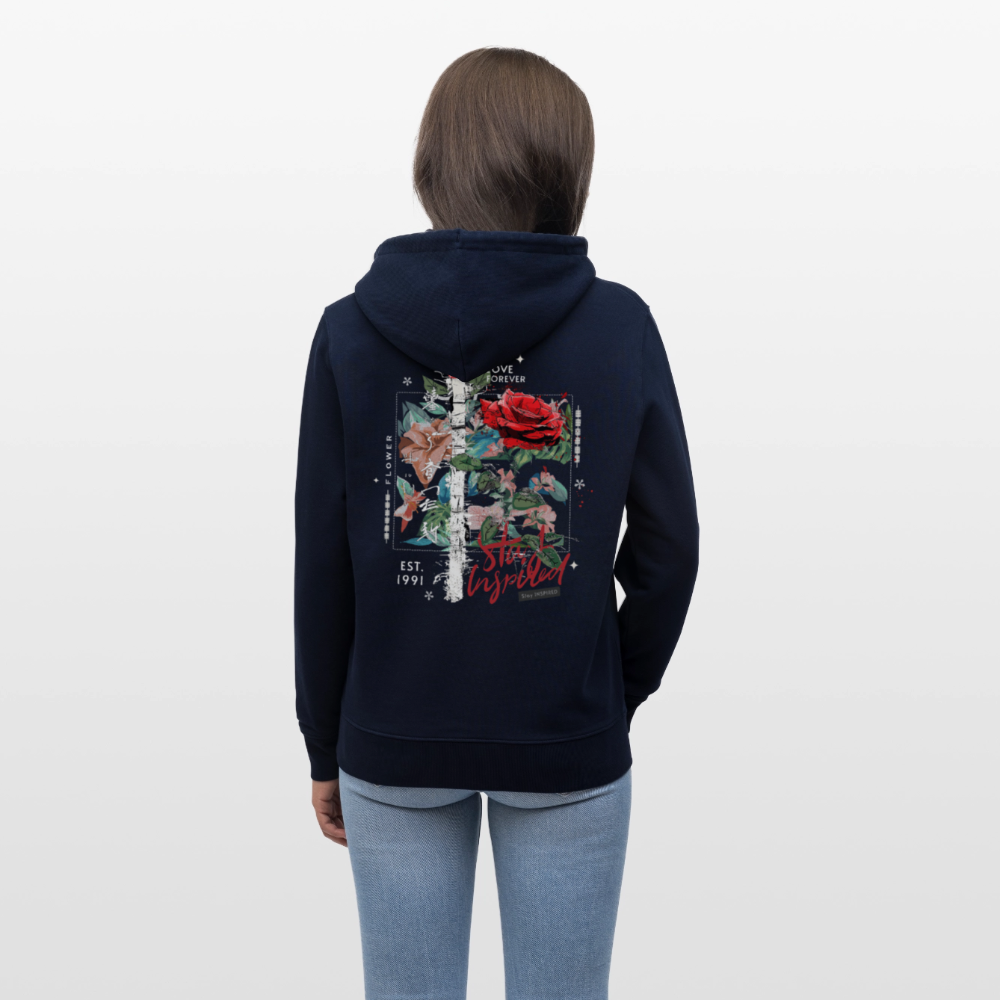 Loreley, Rose, 1st | Cruiser, Unisex Bio-Hoodie - Navy