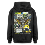 Lugh , Engel, 1st | Freshhood, Oversized Unisex Hoodie - Anthrazit