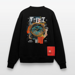 Demeteros, Uhr, 1st | Heavyweight Oversized Bio Sweater, Unisex - SOLID BLACK
