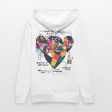 Baldurion, Herzen, 1st | Cruiser, Unisex Bio-Hoodie - Weiß