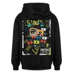 Shahzada, Kassetten, 1st | Freshhood, Oversized Unisex Hoodie - Schwarz