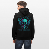 Bishamonten, Totenkopf, 1st | Cruiser, Unisex Bio-Hoodie - Schwarz