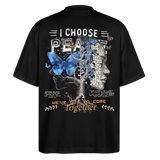 Ravana , Baum, 1st | Blaster, Oversize Bio T-Shirt, Unisex - Schwarz