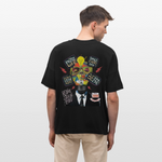 Dandan, Glühbirne, 1st | Blaster, Oversize Bio T-Shirt, Unisex - Schwarz