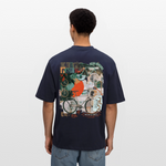 Eldrathis, Fahrrad, 1st | Breezy, Oversized Unisex T-Shirt - Navy