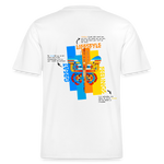Nebularis, Schmetterling, 1st | Essential, Relaxed Fit Unisex Bio T-Shirt - Weiß
