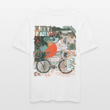 Eldrathis, Fahrrad, 1st | Essential, Relaxed Fit Unisex Bio T-Shirt - Weiß