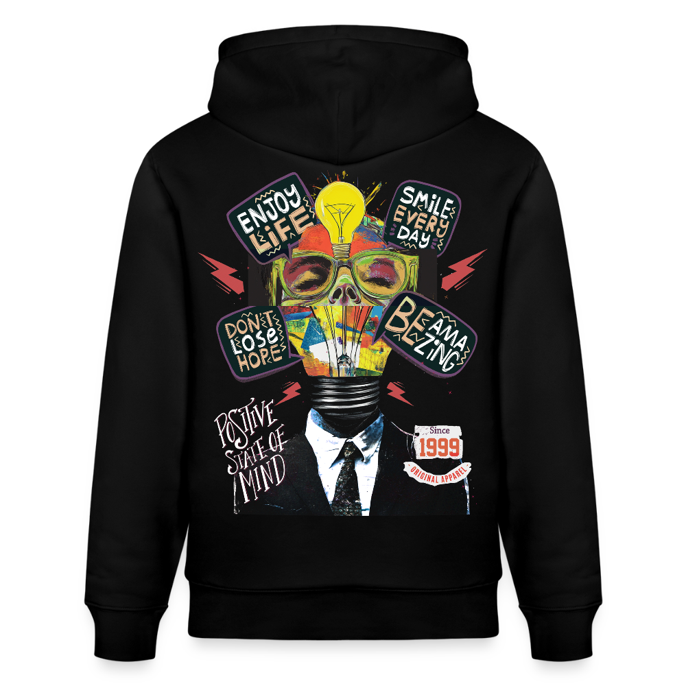 Dandan, Glühbirne, 1st | Cruiser, Unisex Bio-Hoodie - Schwarz