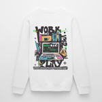 Aetherion, Laptop, 1st | Roller, Unisex Bio-Sweatshirt - Weiß