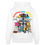 Zarethor, Kamera, 1st | Cruiser, Unisex Bio-Hoodie - Weiß