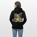 Ereban, Lippen, 1st | Cruiser, Unisex Bio-Hoodie - Schwarz