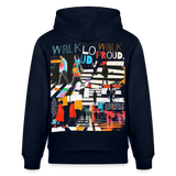Anankean, Zebrastreifen, 1st | Cruiser, Unisex Bio-Hoodie - Navy