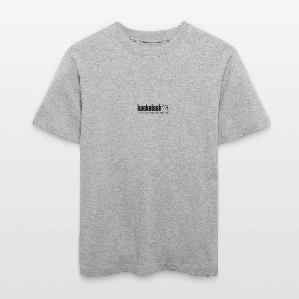 Eldamar, Schlange, 1st | Essential, Relaxed Fit Unisex Bio T-Shirt - Grau meliert