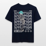 Hestian, Rose, 1st | Essential, Relaxed Fit Unisex Bio T-Shirt - Navy