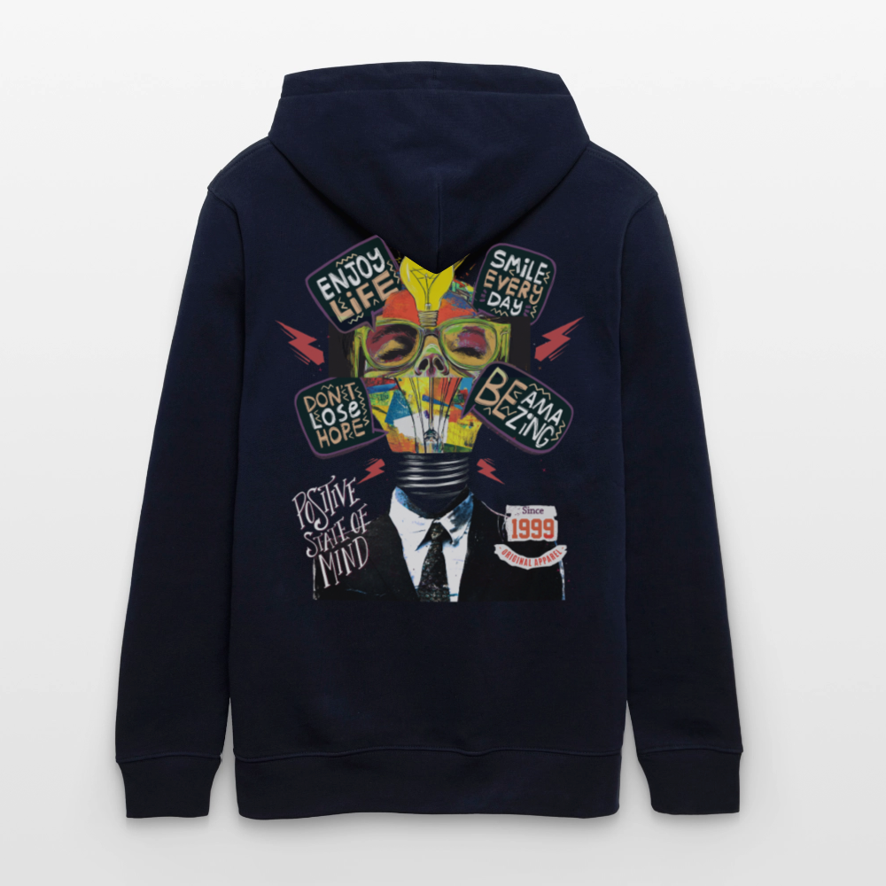 Dandan, Glühbirne, 1st | Cruiser, Unisex Bio-Hoodie - Navy