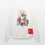 Andromion, Statue, 1st | Heavyweight Oversized Bio Sweater, Unisex - OFF WHITE