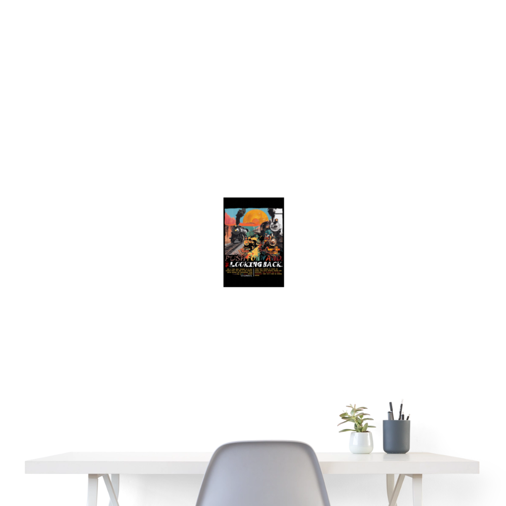 Morphean, Lokomotive, 1st | Poster 20x30 cm - Weiß