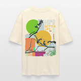 Draganis, Ameisen, 1st | Blaster, Oversize Bio T-Shirt, Unisex - Weißgrau