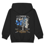 Ravana , Baum, 1st | Kinder Zip Hoodie - Schwarz