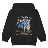 Ravana , Baum, 1st | Kinder Zip Hoodie - Schwarz