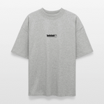 Draevenor, Blumen, 1st | Blaster, Oversize Bio T-Shirt, Unisex - Grau meliert