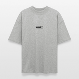 Draevenor, Blumen, 1st | Blaster, Oversize Bio T-Shirt, Unisex - Grau meliert