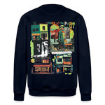 Ganesha, Geschäfte, 1st | Roller, Unisex Bio-Sweatshirt - Navy