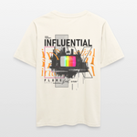 Flamethar, Fernseher, 1st | Essential, Relaxed Fit Unisex Bio T-Shirt - Naturweiß 