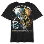 Fujin, Totenkopf, 1st | Teenager Bio T-Shirt - Schwarz