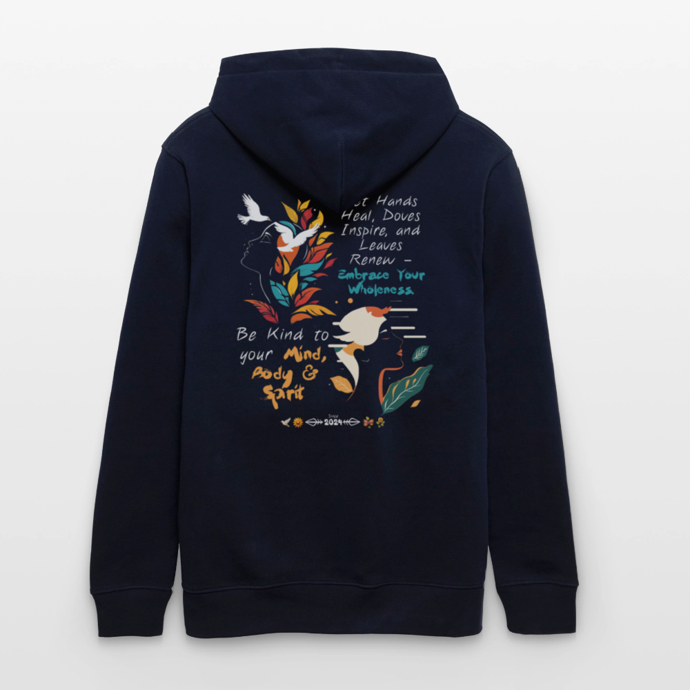Arwa, Taube, 1st | Cruiser, Unisex Bio-Hoodie - Navy