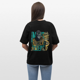 Herakles, Gorilla, 1st | Blaster, Oversize Bio T-Shirt, Unisex - Schwarz