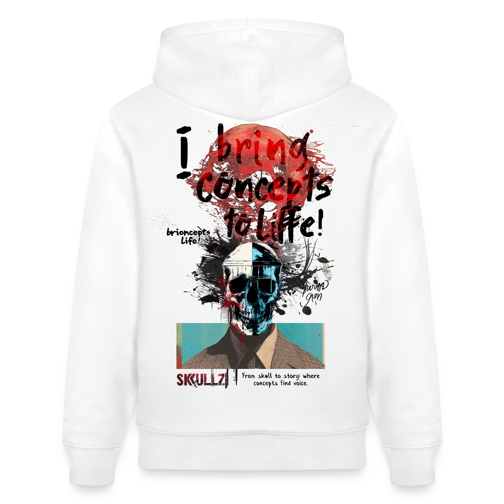 Titanis, Totenkopf, 1st | Cruiser, Unisex Bio-Hoodie - Weiß