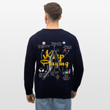 Maian, Beten, 1st | Roller, Unisex Bio-Sweatshirt - Navy