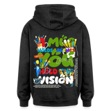 Thesean, Pinsel, 1st | Freshhood, Oversized Unisex Hoodie - Anthrazit