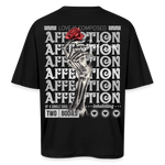 Zeusun, Rose, 1st | Breezy, Oversized Unisex T-Shirt - Schwarz