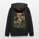 Ghadab, Bär, 1st | Freshhood, Oversized Unisex Hoodie - Anthrazit