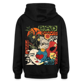 Eosan, Wolf, 1st | Freshhood, Oversized Unisex Hoodie - Schwarz